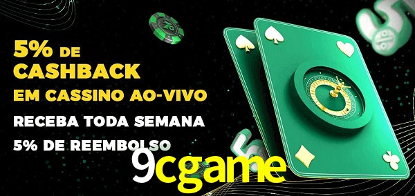 Promoções do cassino ao Vivo 9cgame